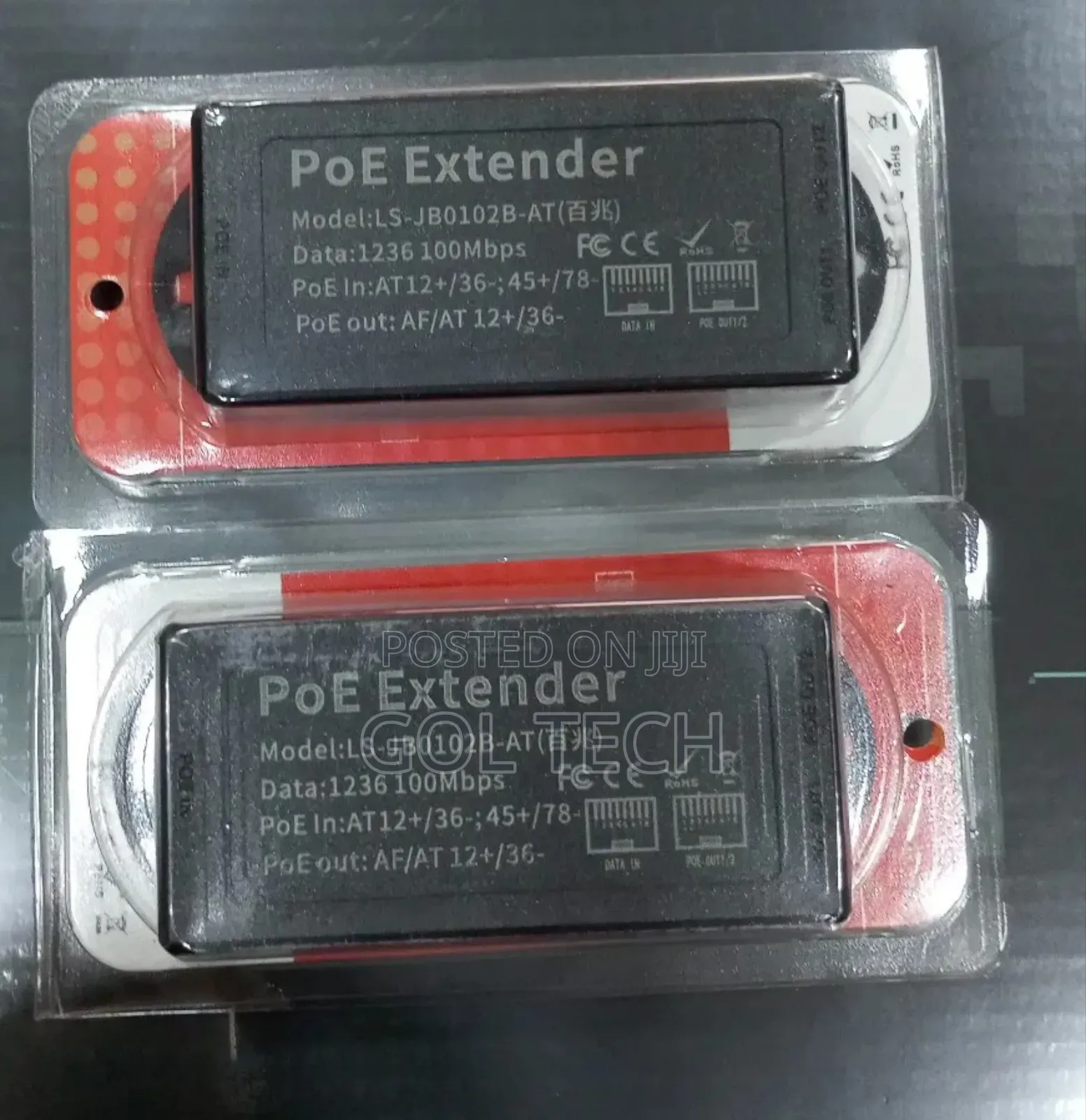 Poe Extender Ls-Jb0102b-at 2 in 1 Extender