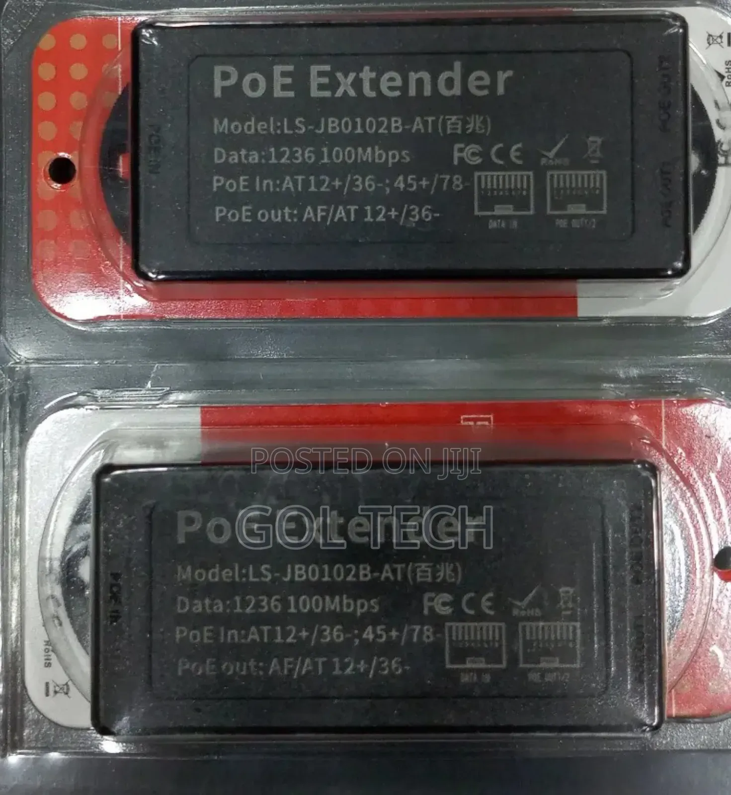 Poe Extender Ls-Jb0102b-at 2 in 1 Extender