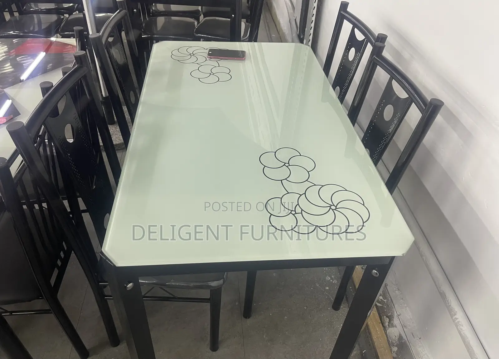 Dining Set With Four Chairs