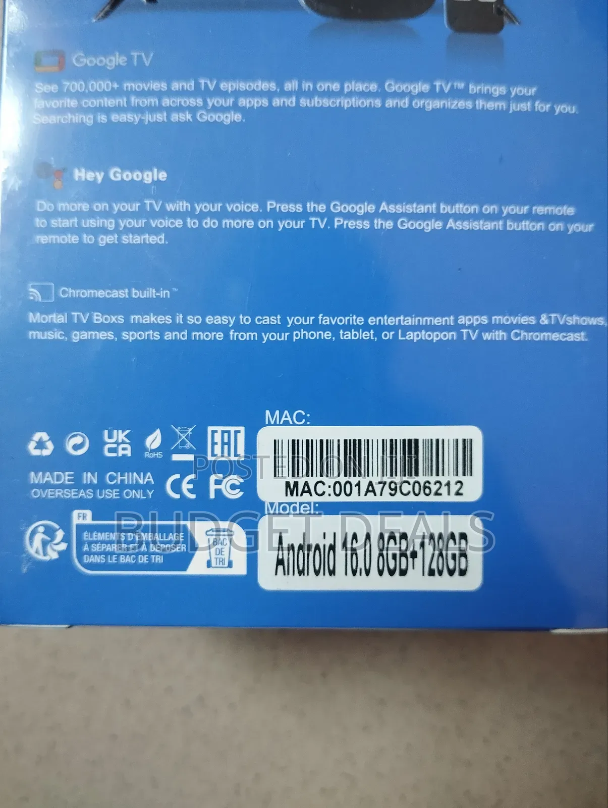 T1 Plus Smart Streaming Android Tv Box