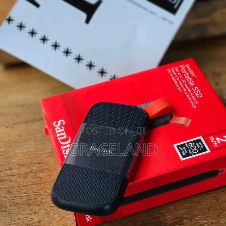 This Is Original Sandisk 2 Terabyte Portable SSD 800mb/S Available
