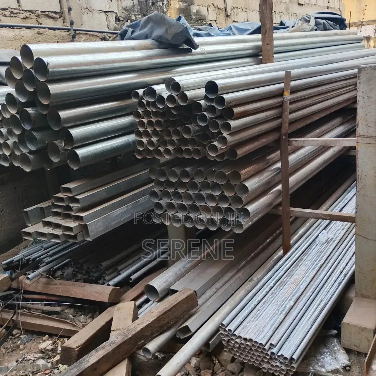 Wholesale And Retail Of Assorted Galvanized Metal, Pipes, Rods, & More