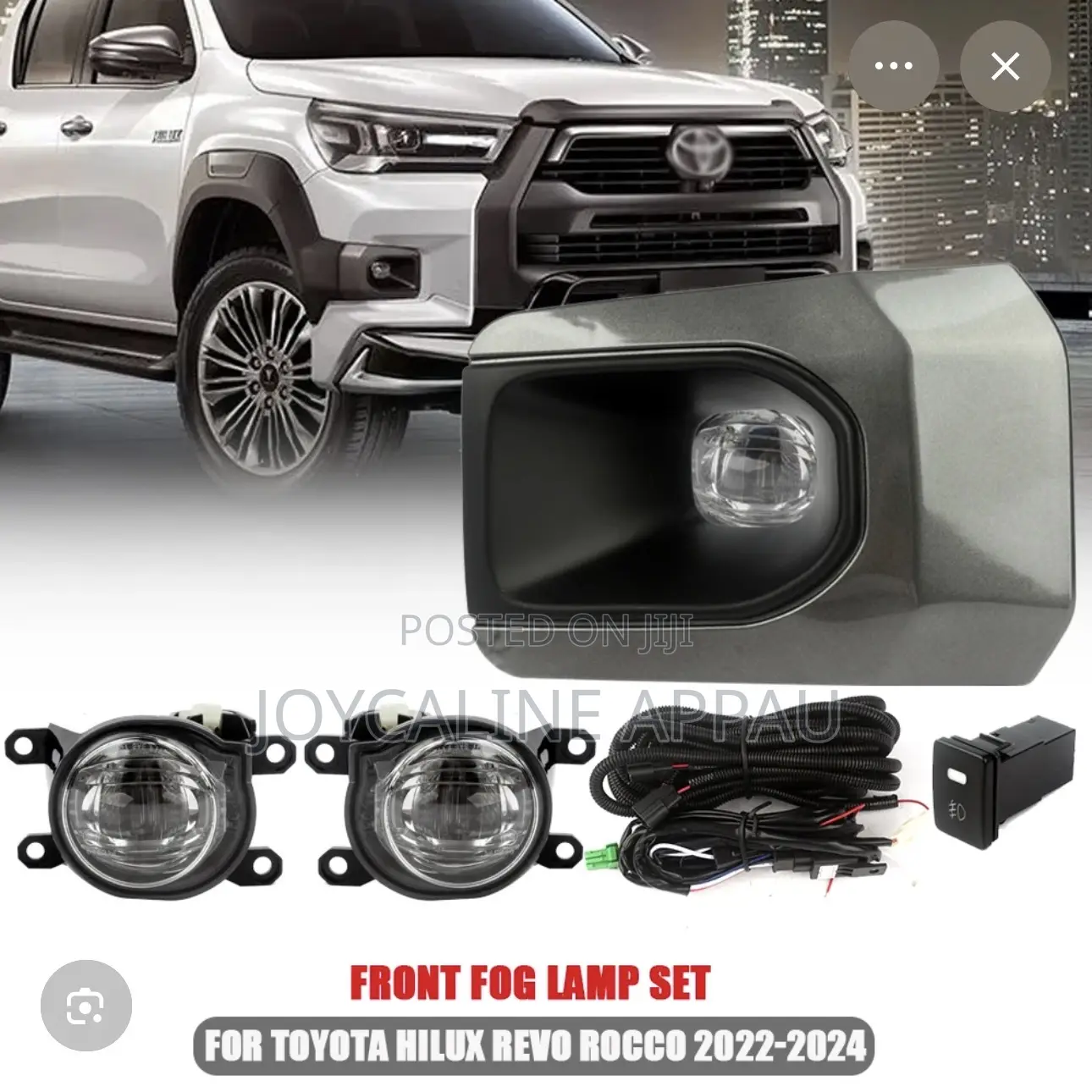 Toyota Hilux Rocco 2022 Fog Light and Cover Led