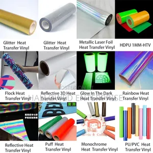 Heat Transfer Cutting Vinyl for Plotter Jsersey Printing