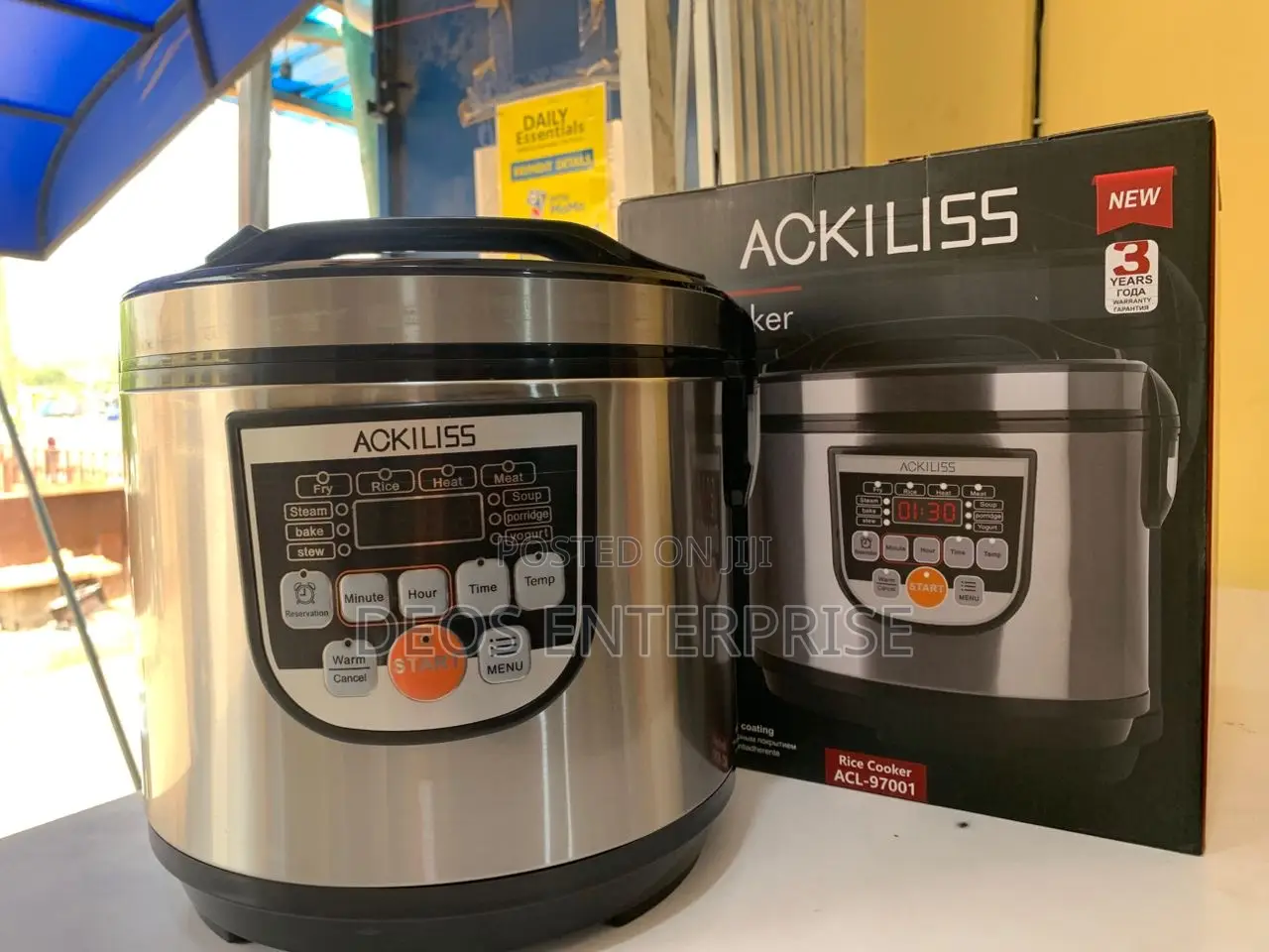 The Ackiliss 5l Flavor Lock Rice Cooker