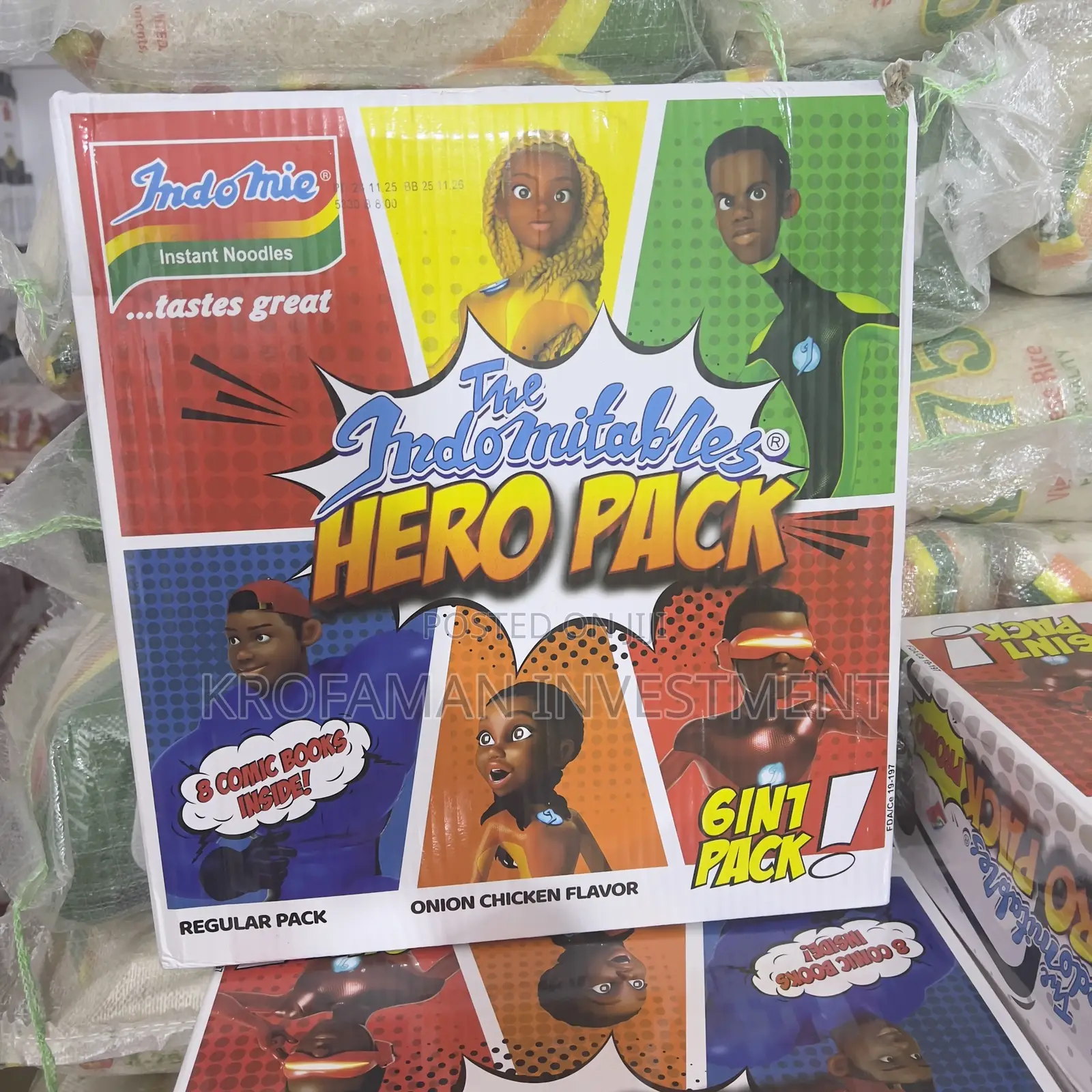 Indomie Noodles Hero Pack 48x70g