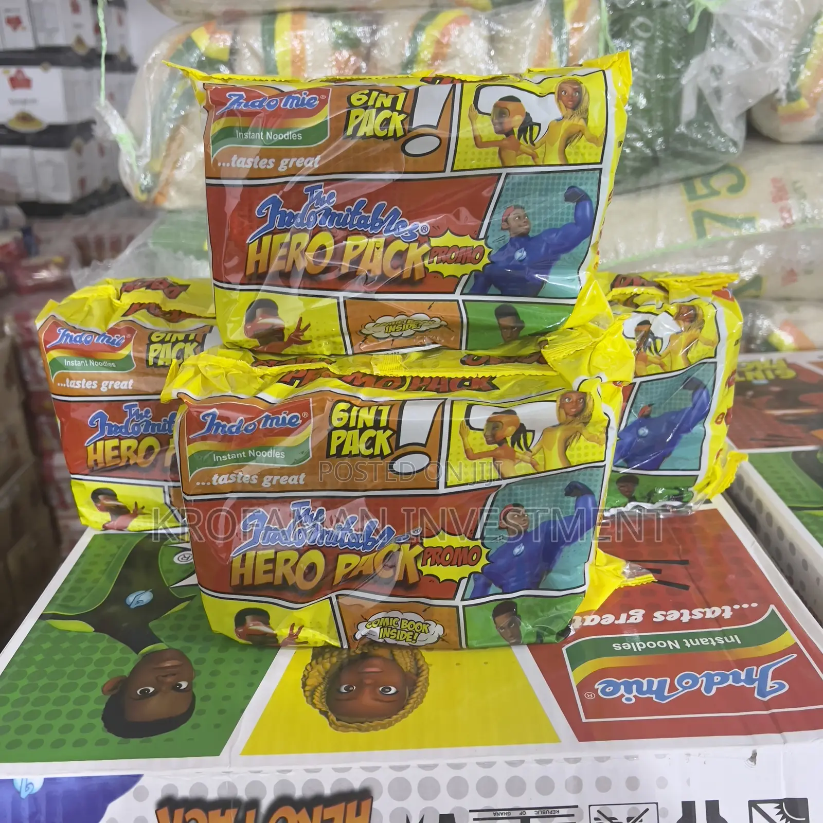 Indomie Noodles Hero Pack 48x70g