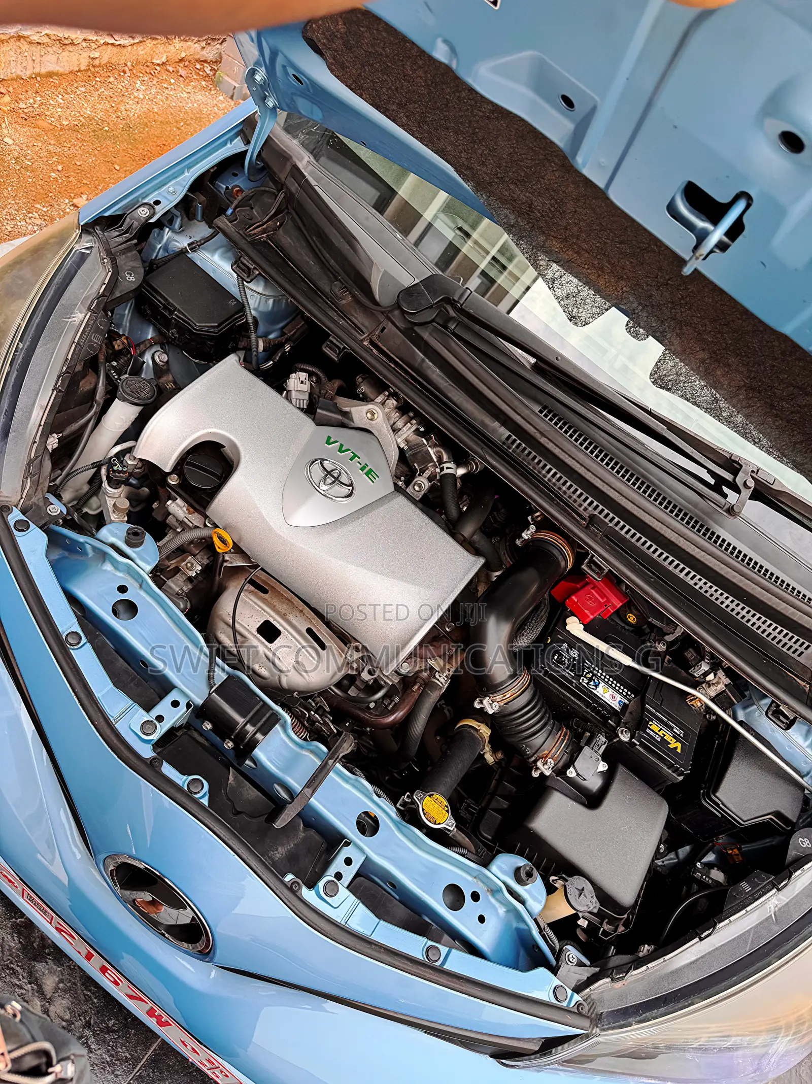 Toyota Vitz 1.3 FWD 5dr 2015 Blue