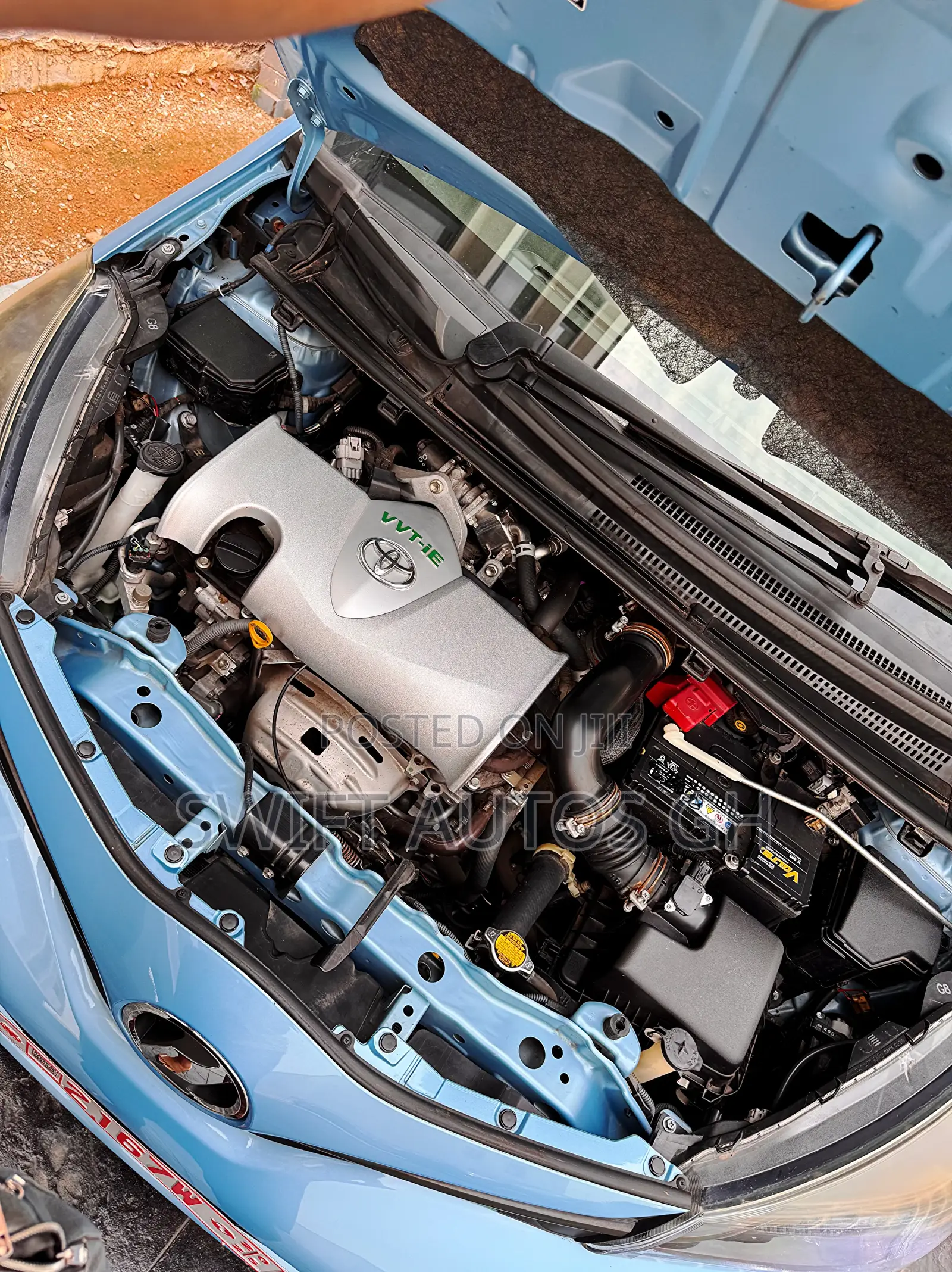 Toyota Vitz 1.3 FWD 5dr 2015 Blue