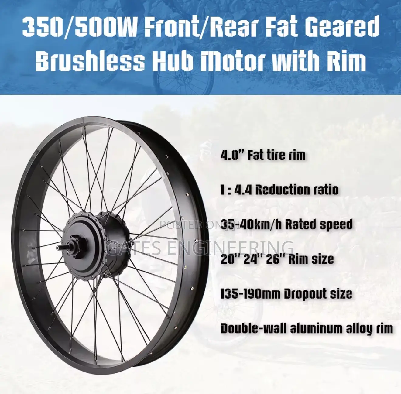 500w Hub Motor