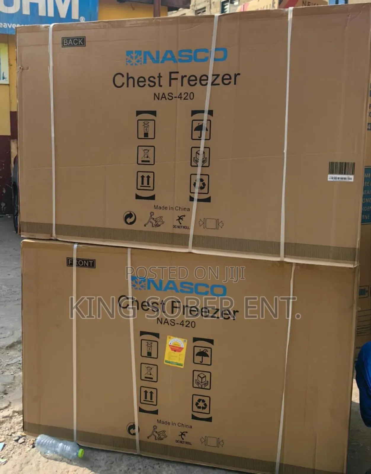 Nasco 380l Chest Freezer Ghc4400