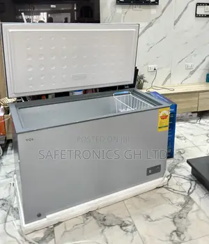 Ultra Modern Singledoor TCL Grey 380 Liters Electric Freezer