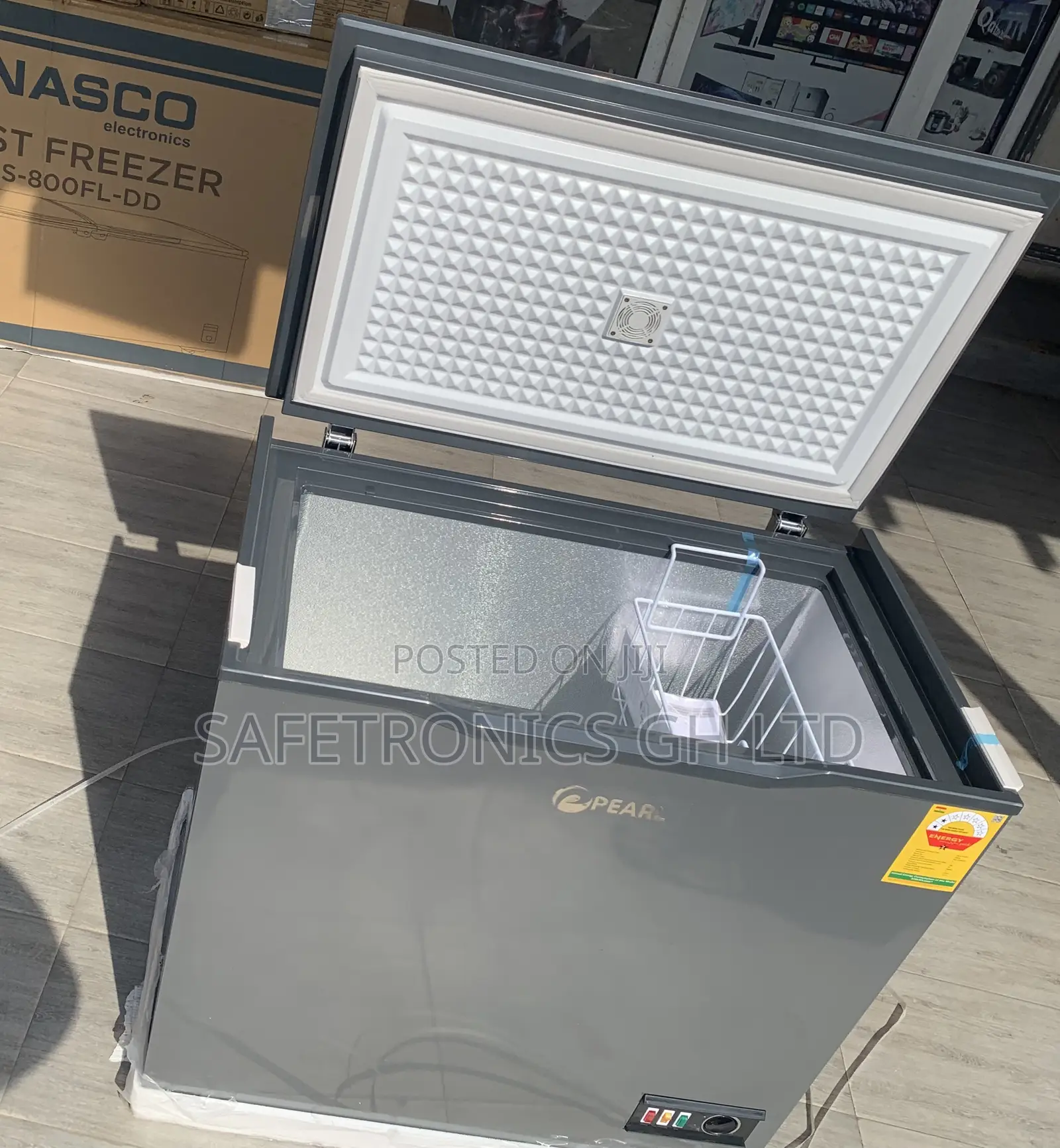 Newly Approved 188 Liters Singledoor Pearl Dark Grey Freezer
