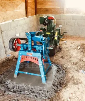 Corn Mill Machine With Diesel Motor Complete Set
