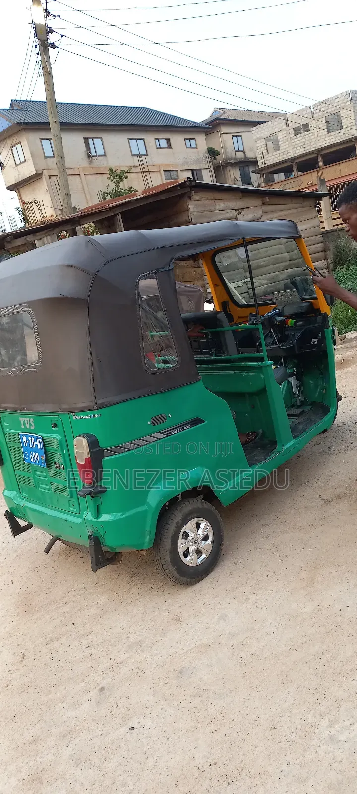 TVS King Deluxe Plus iTouch Start 2020 Green