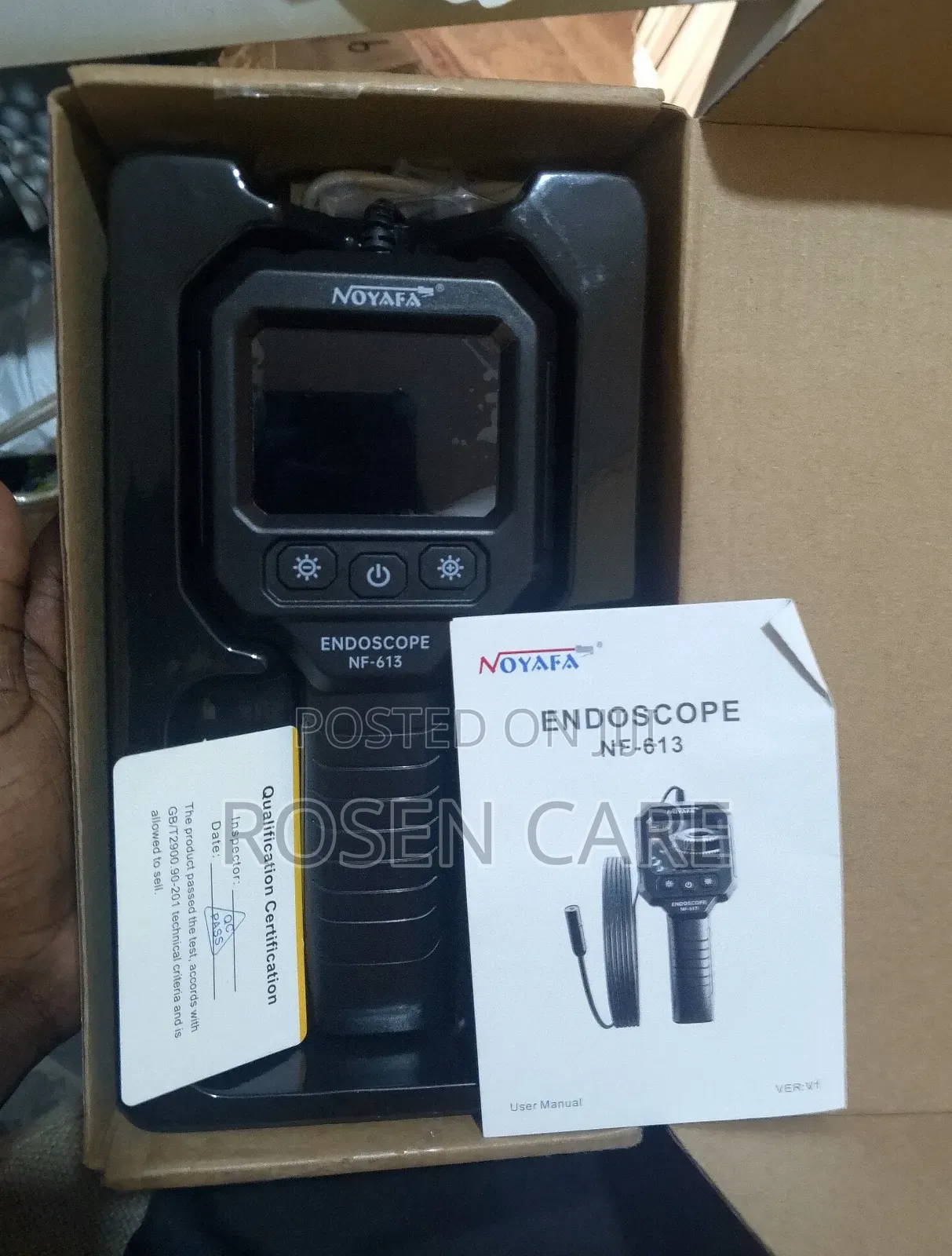 Noyafa Nf-613 Endoscope Led Camera Borescope Inspection For Industry