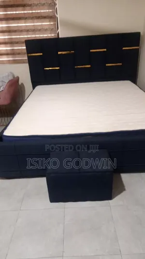 Queen Size Bed Frame and Mattress