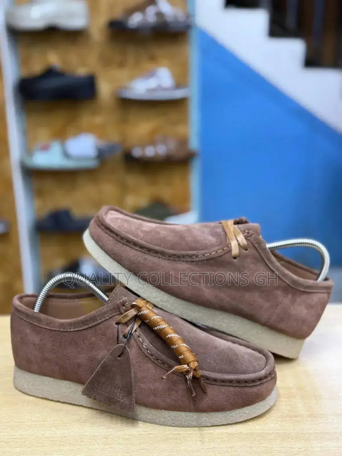 Wallabees Brown Suede