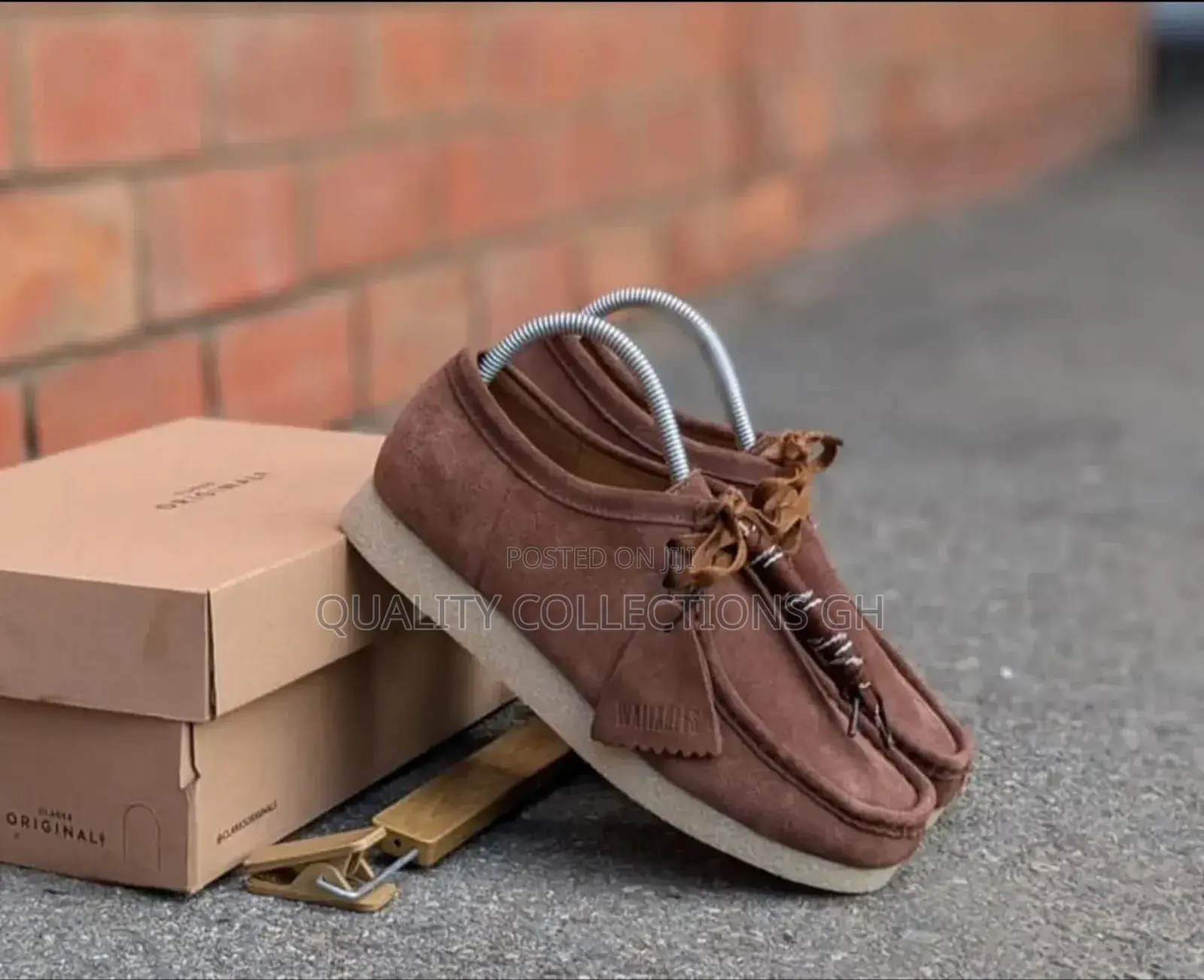 Wallabees Brown Suede