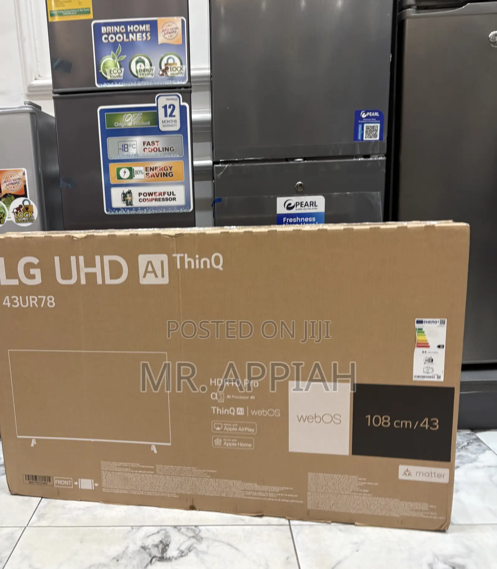 Fresh in Box Lg 43ur7800 43” Smart Uhd Television 