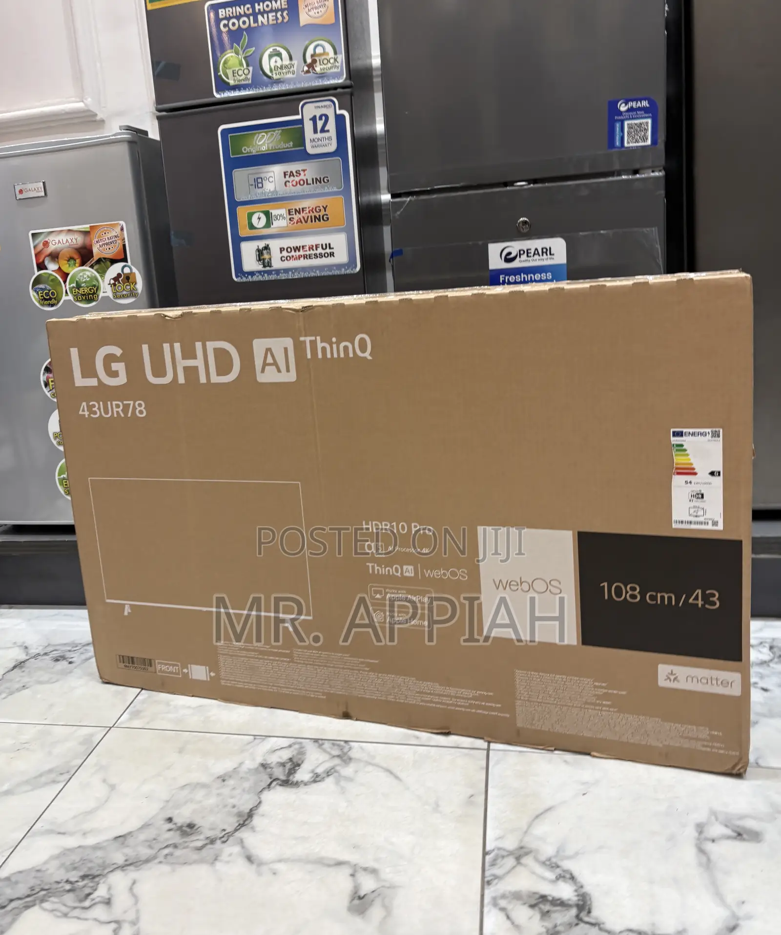 Fresh in Box Lg 43ur7800 43” Smart Uhd Television 