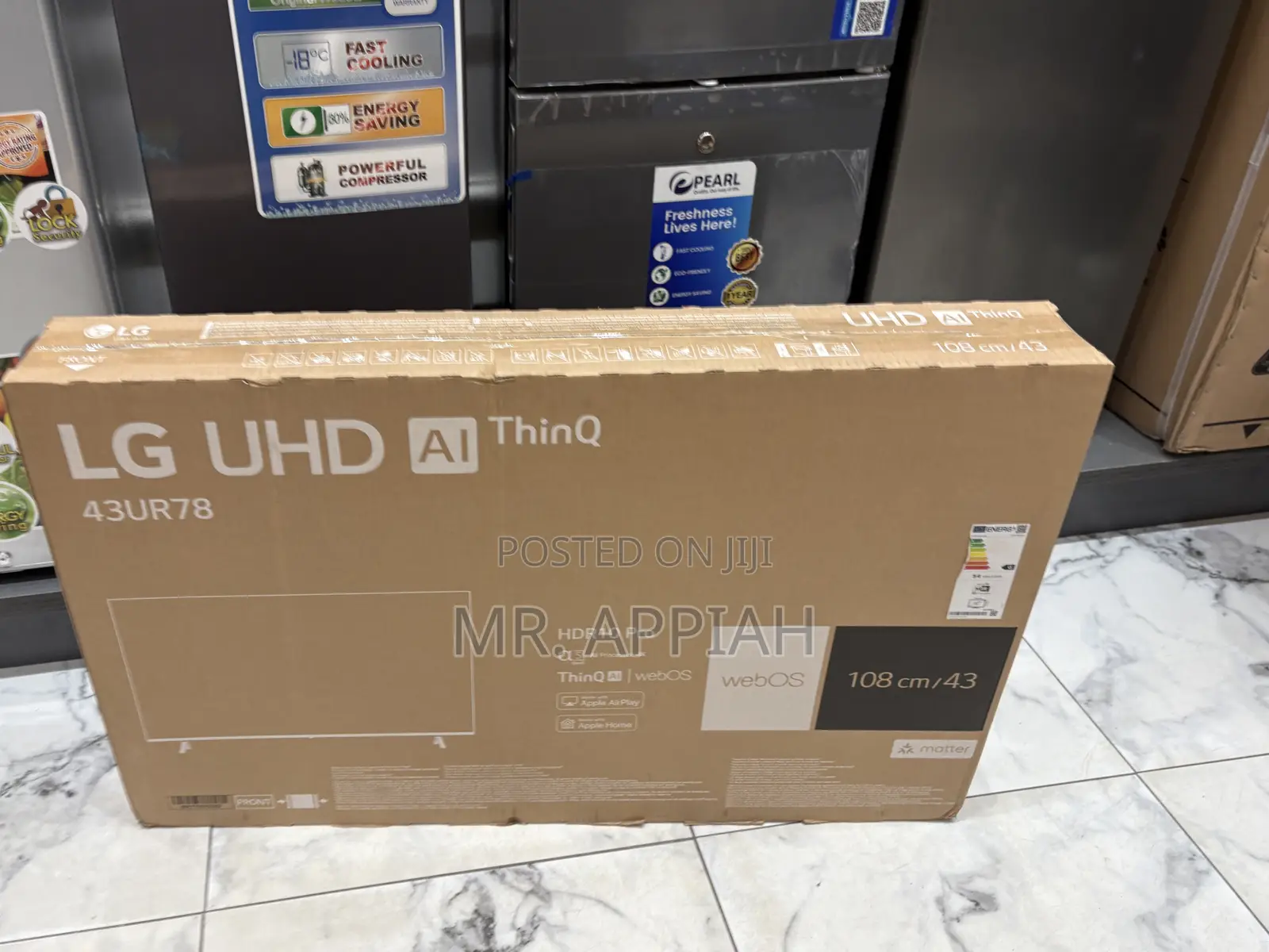 Unique Lg 43ur7800 43” Uhd Smart Television(Black) 