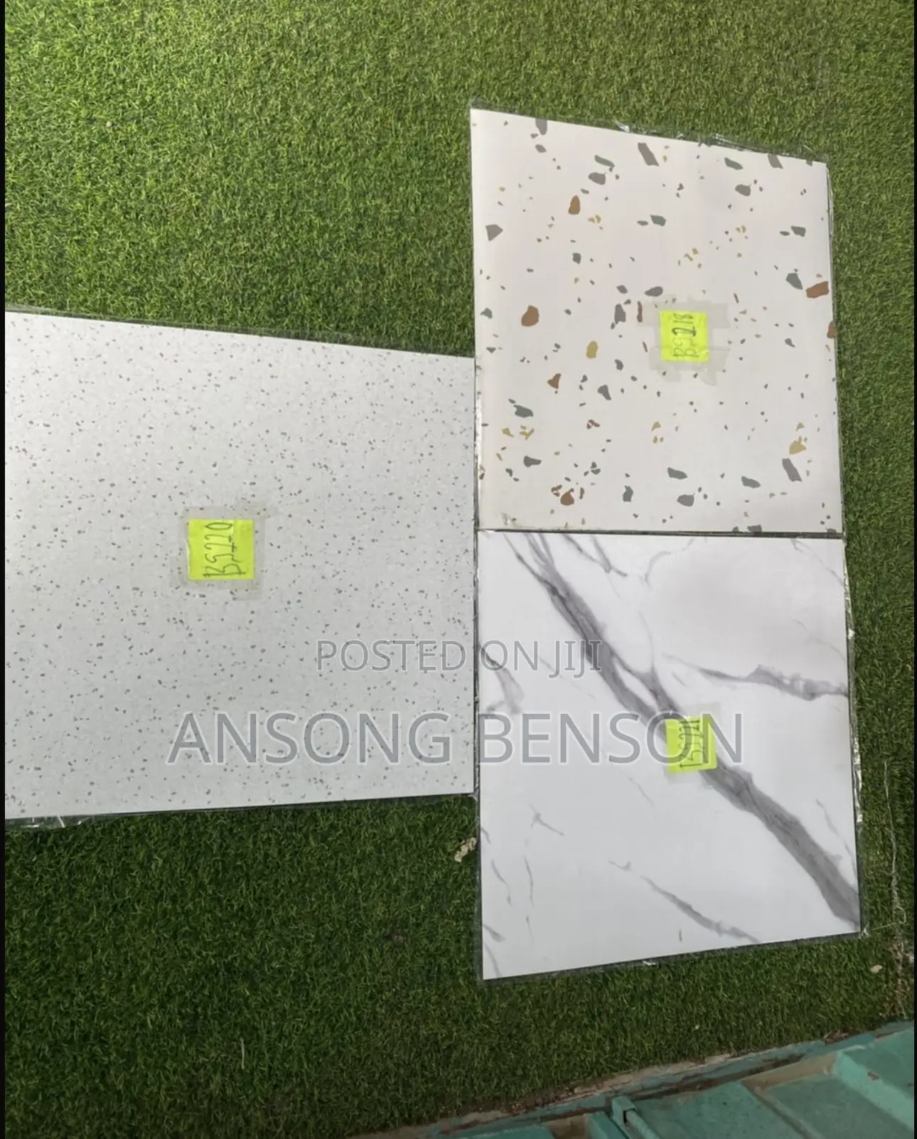 Full PVC Square Washable Vinyl Floor Tiles