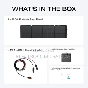 Ecoflow 220w Portable Solar Panel 220w