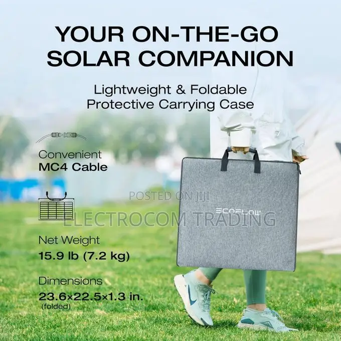Ecoflow 220w Portable Solar Panel 220w