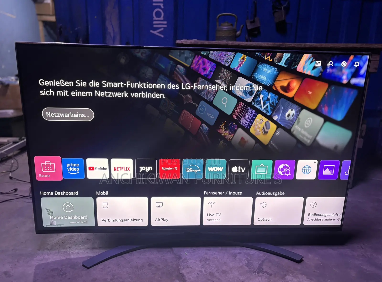 Lg Nanocell 55 Inches 4ksmart,Digital Satellite ,Bluetooth,Netflix Tv