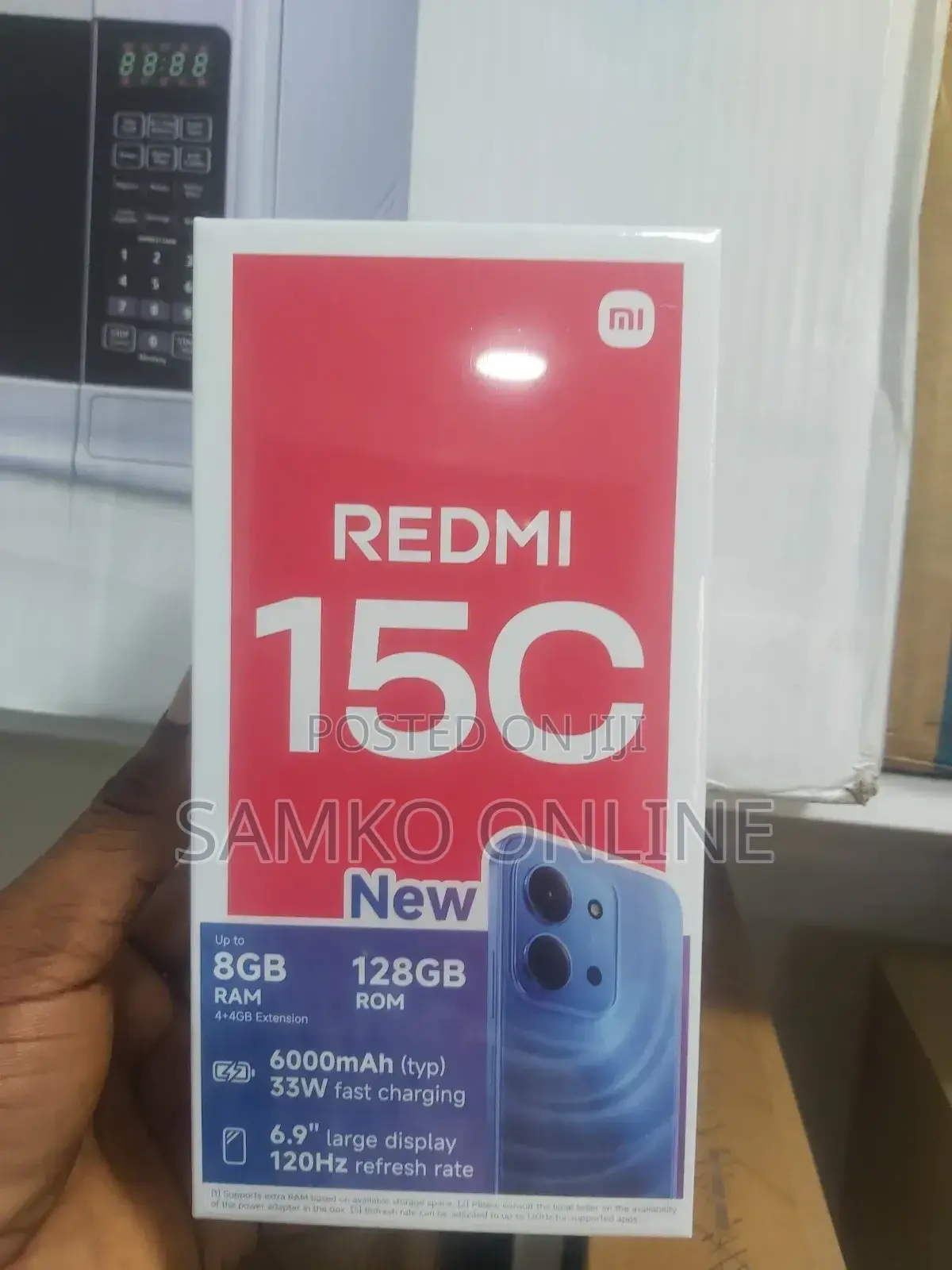 New Xiaomi Redmi 15C 4G 128 GB Gray