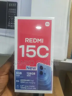 New Xiaomi Redmi 15C 4G 128 GB Gray
