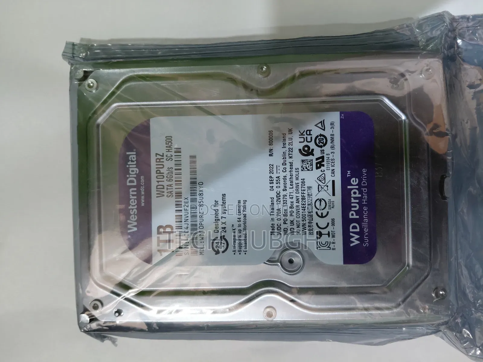 Original Western Digital 1tb Sata 6gb/S