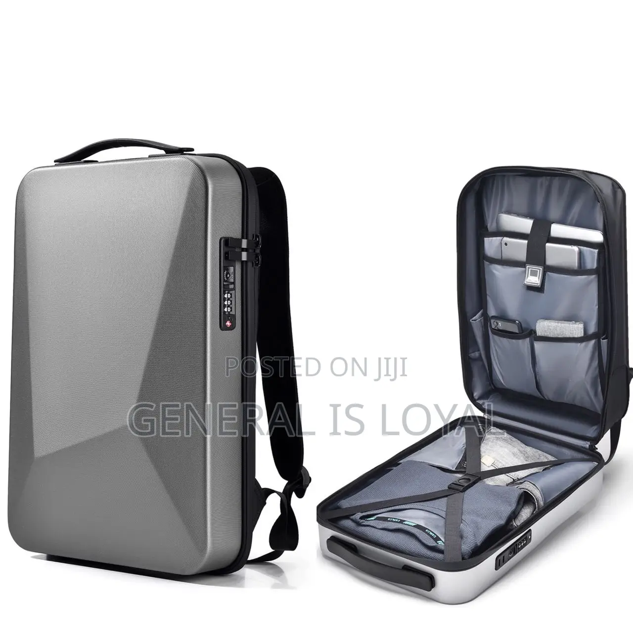 Genuine Hard Shell Backpack Starlink Anti Theft With Usb Ports & Cable