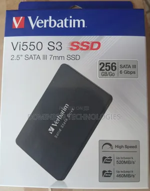 Verbatim Vi550 S3 SSD 2.5 Sata Iii 7mm 256gb