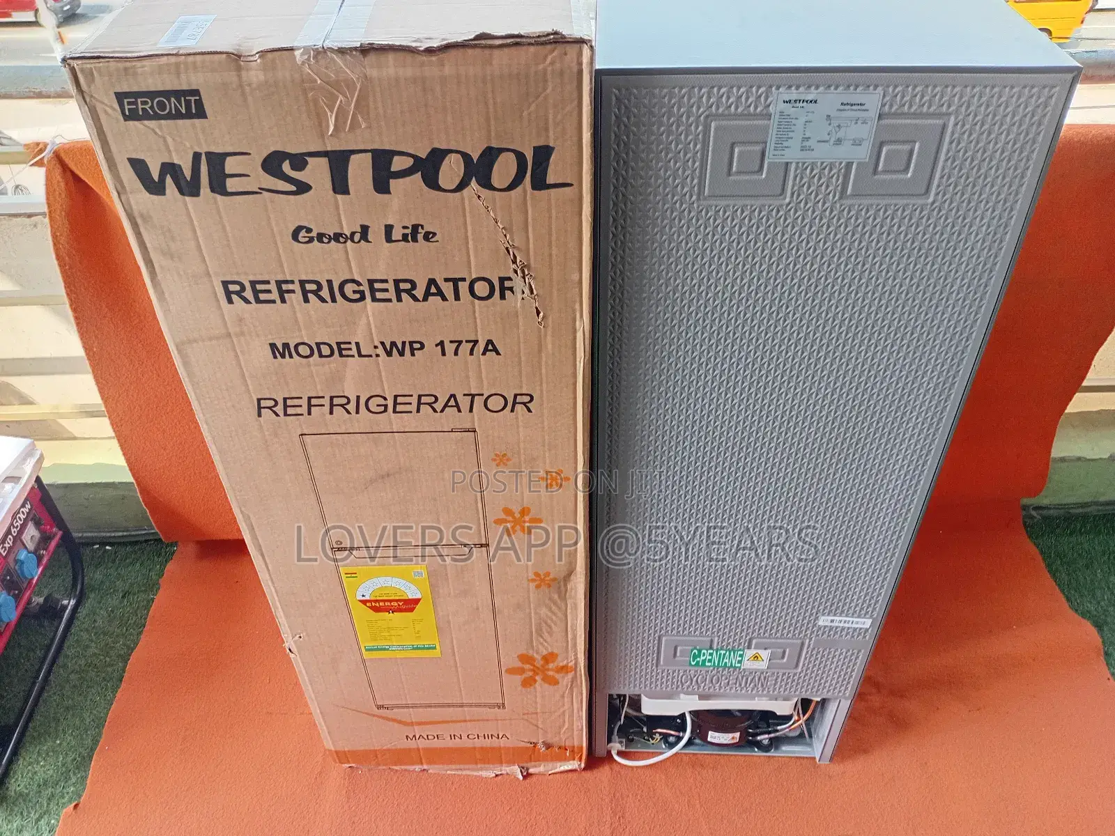 Westpool Refrigerator, Wp 177a Refrigerator