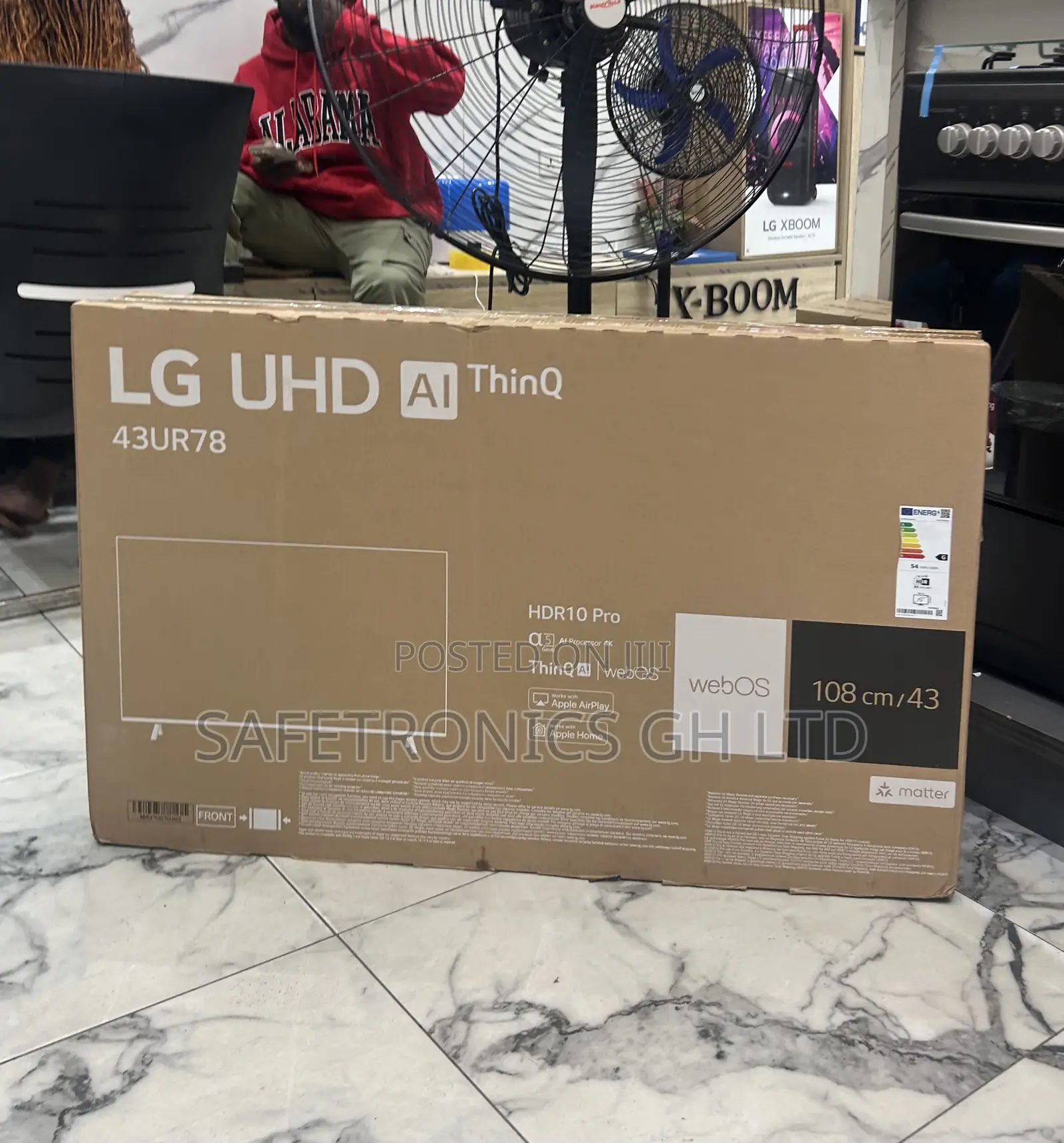 Purchase 43 Inch Android Lg Smart Uhd Ur78 Tv