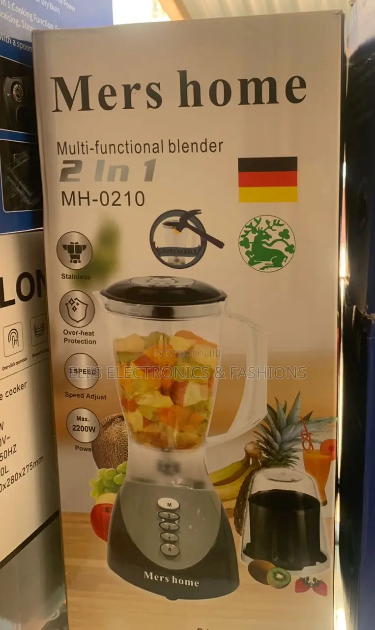 Mers Home Multifunctional 2 in 1 Blender