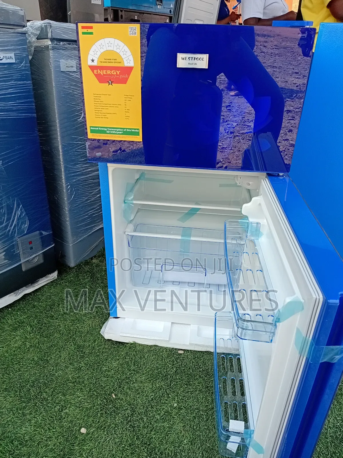 Westpool Wp-100a Table Top Double Door Fridge Table Top