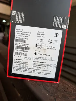 New OnePlus 15 256 GB Black