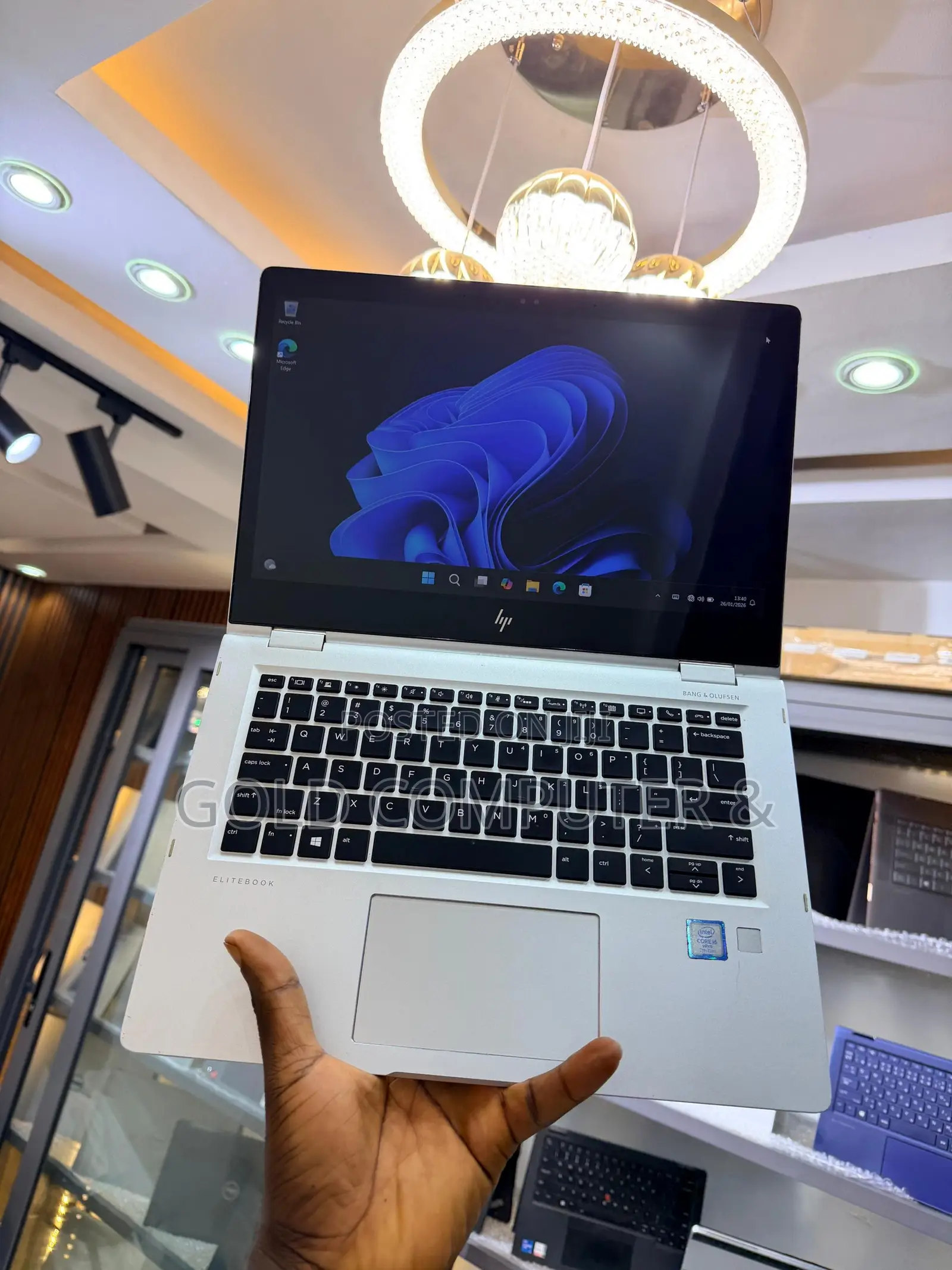 Laptop HP EliteBook x360 1030 G2 16GB Intel Core i5 SSD 256GB