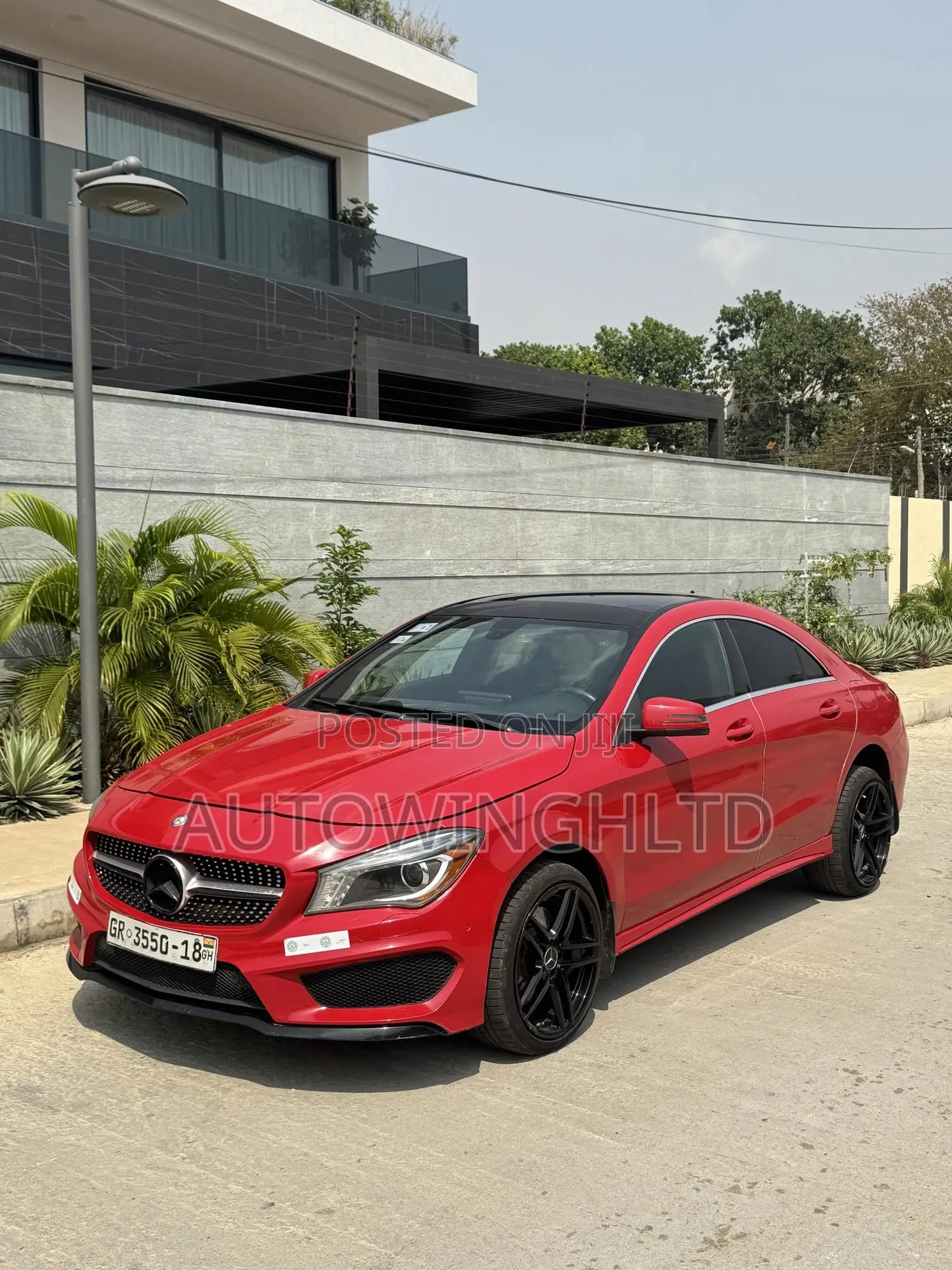 Mercedes-Benz CLA-Class CLA 250 4MATIC Sedan 2014 Red