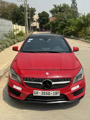 Mercedes-Benz CLA-Class CLA 250 4MATIC Sedan 2014 Red