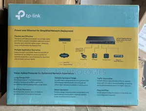 Tp-Link Ls1210gp 10-Port Gigabit Desktop Poe+ Switch Litewave 8 Poe+