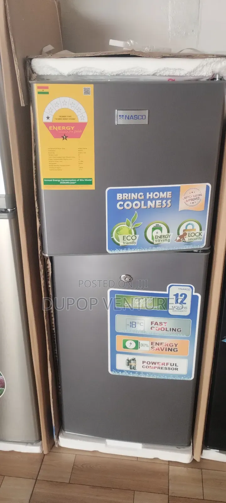 Nasco Double Fridge 117 LTRS