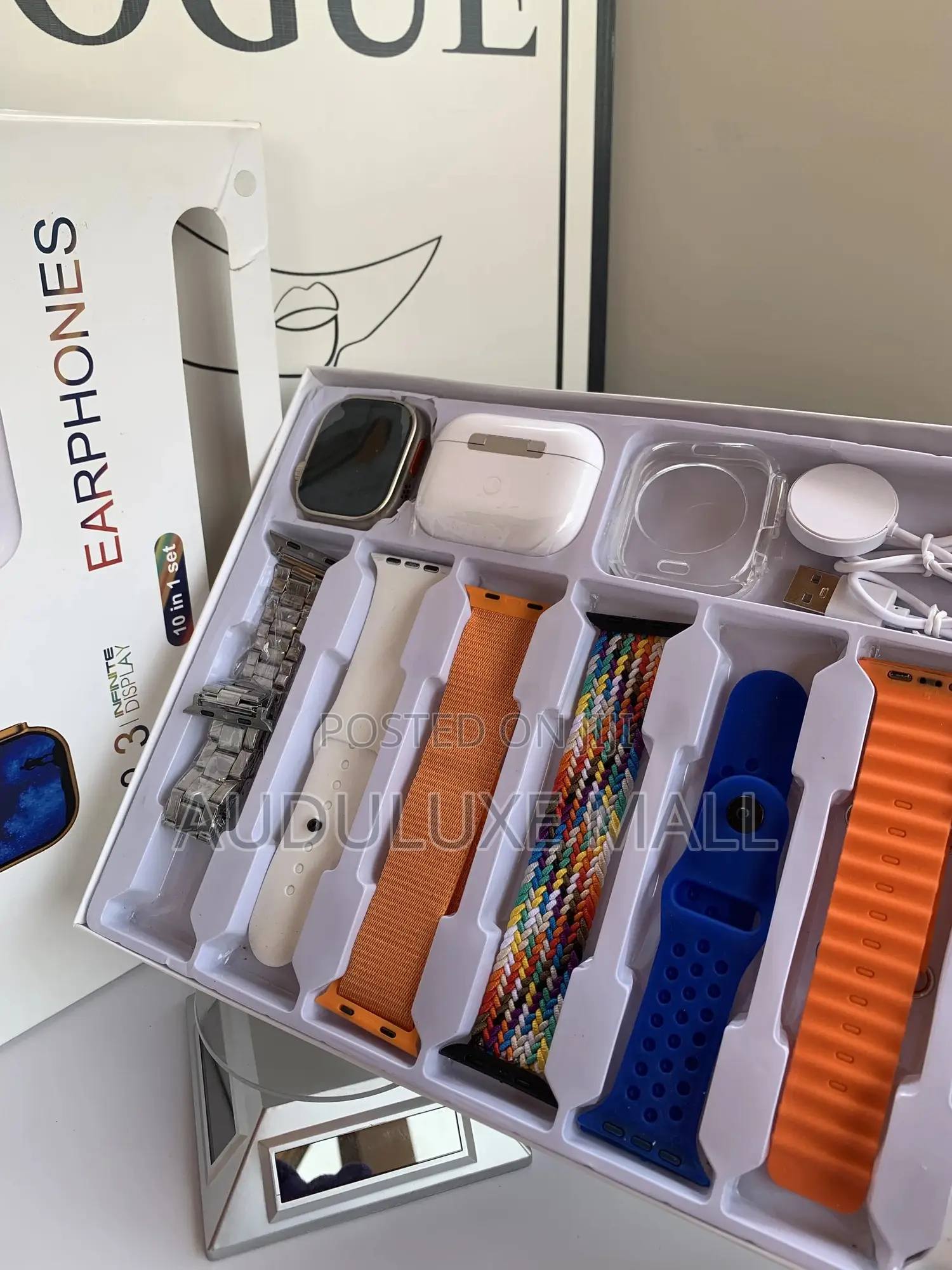 Ultra I20 10 In 1 Watch Set