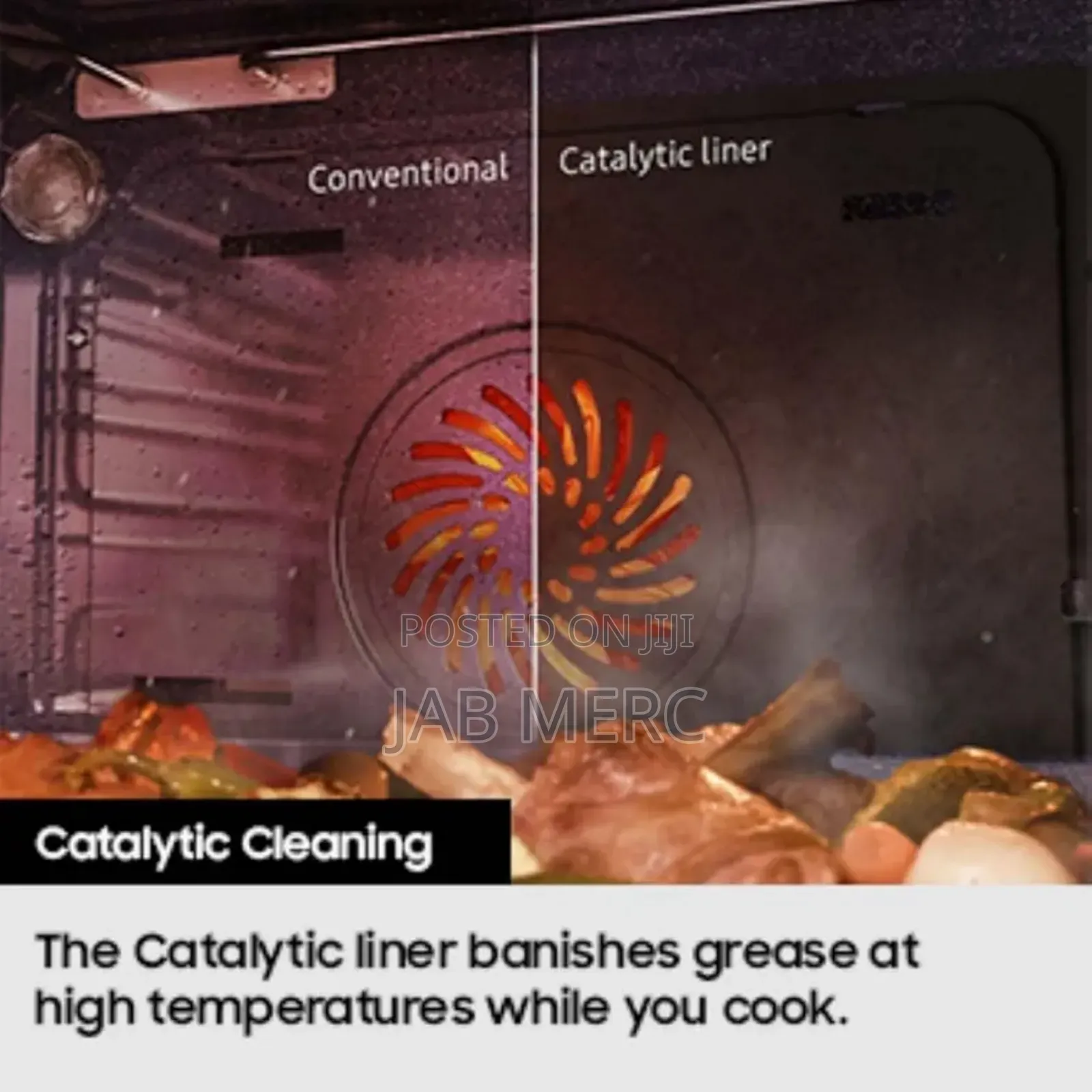 Samsung Single Fan Oven With Catalytic Cleaning Stainless Steel
