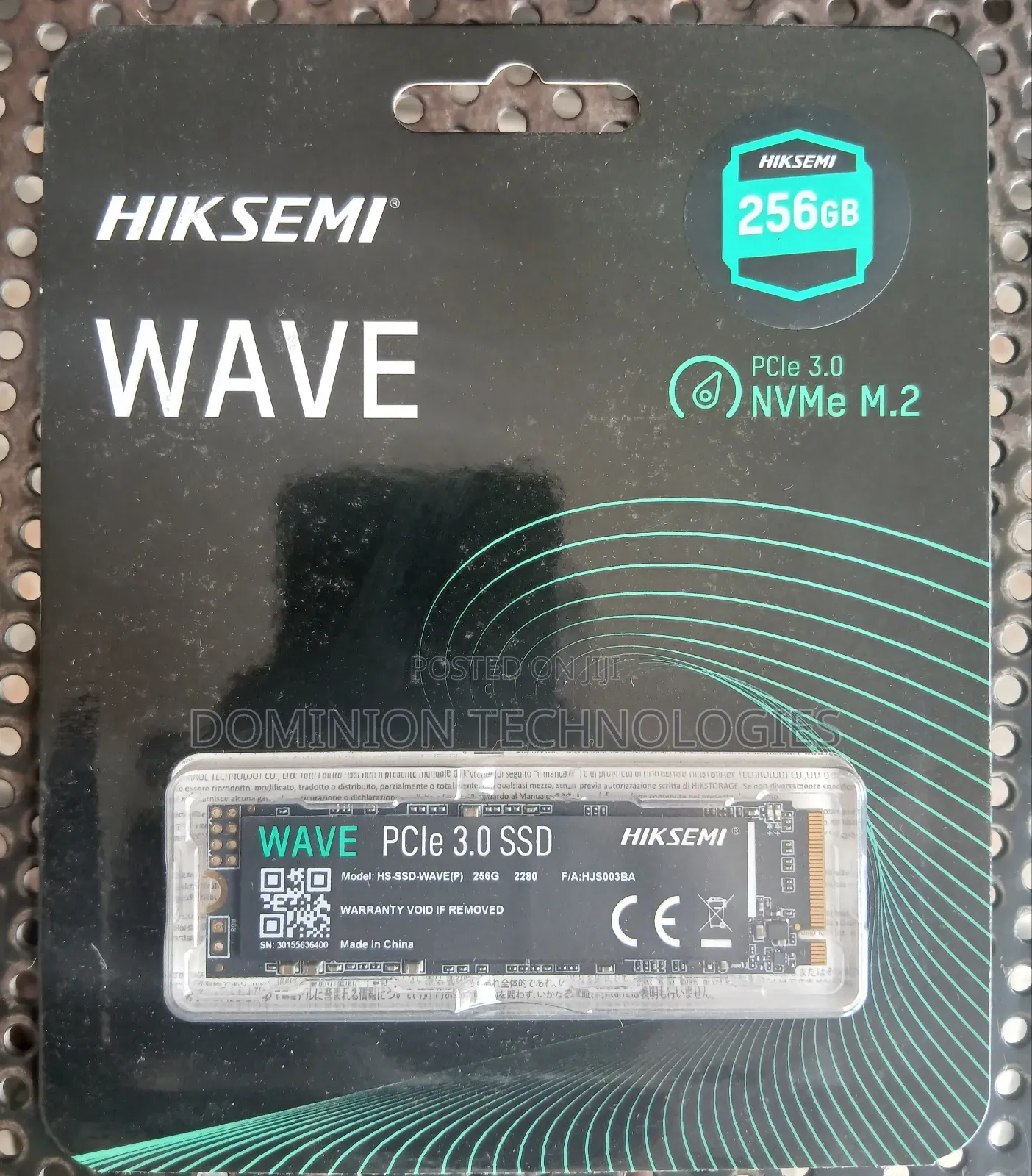 Hiksemi Wave Pcle 3.0 Nvme M.2 256gb