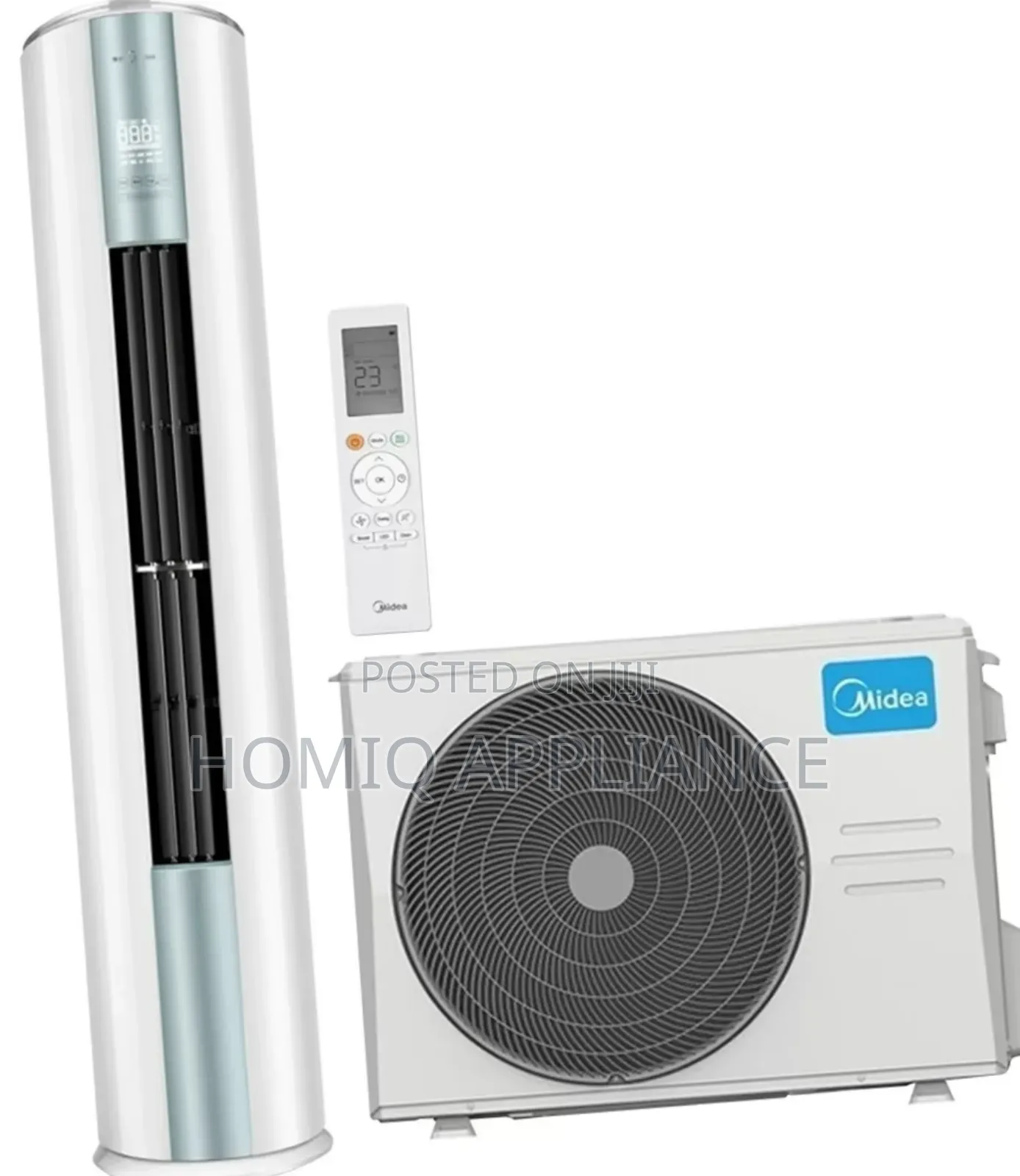 Get Midea 2.5hp Round R410a Floor Standing Ac Available in Stock