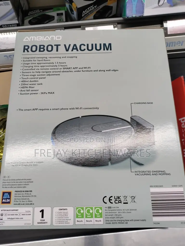 Ambiano Robot Vacuum Cleaner